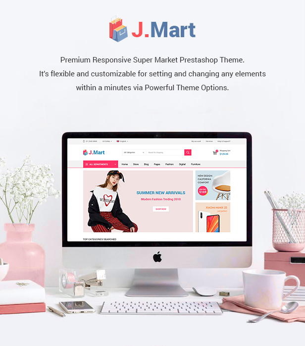 JMart Prestashop Theme