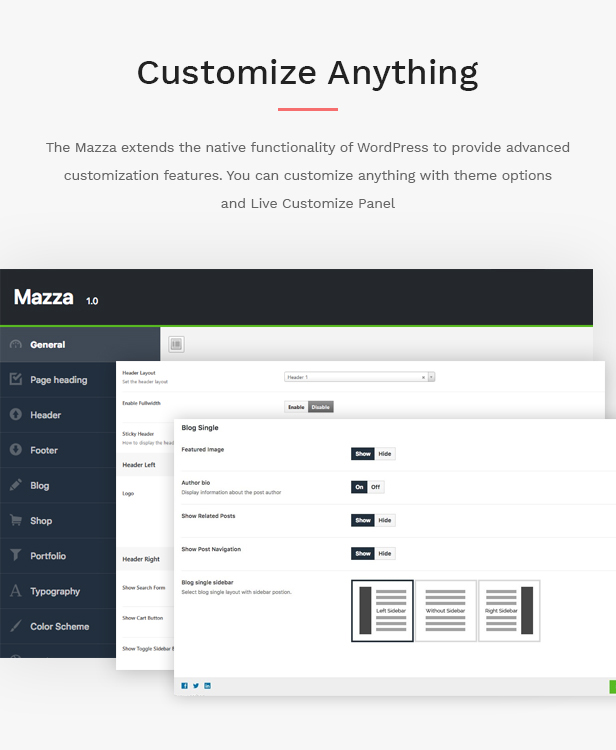 JMS Mazza WordPress Theme