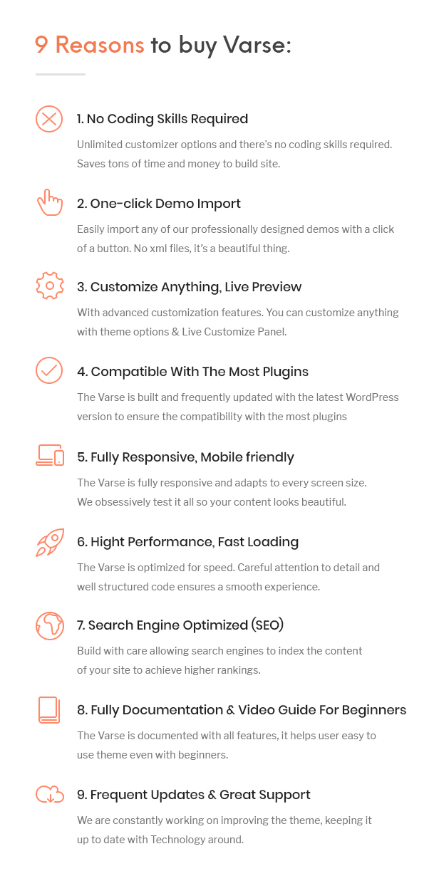 Varse | eCommerce WordPress Theme